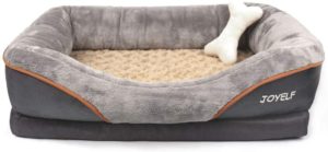Dog Bed Memory Foam Pet Bed with Removable Washable