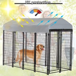 Dkeli Large Dog Kennel Dog Crate Cage