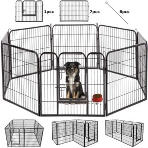 Dog Pen Extra Large Indoor Outdoor Dog Fence