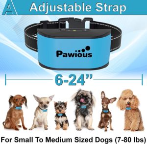 Pawious Bark Collar for Dogs - Humane No Shock