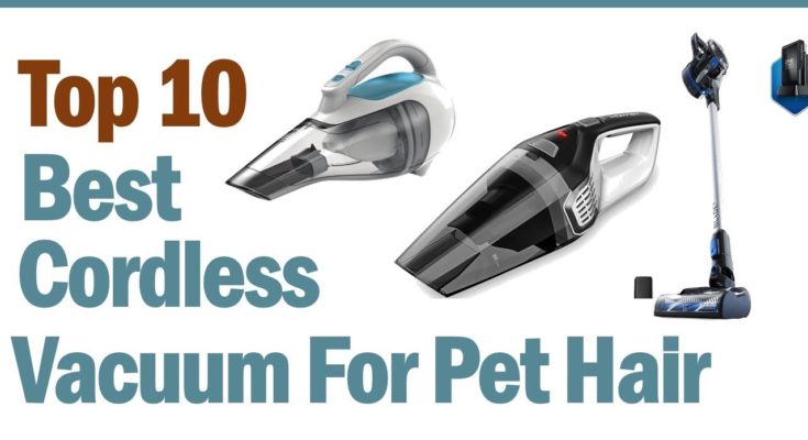 best cordless vacuum for pets